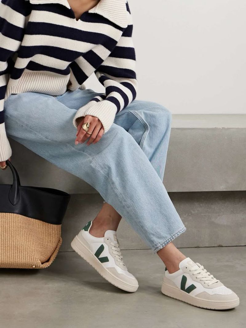 White Leather Sneakers