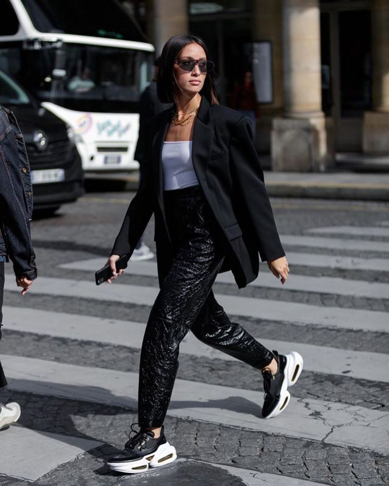 Chunky Dad Sneakers (with suits or dresses)