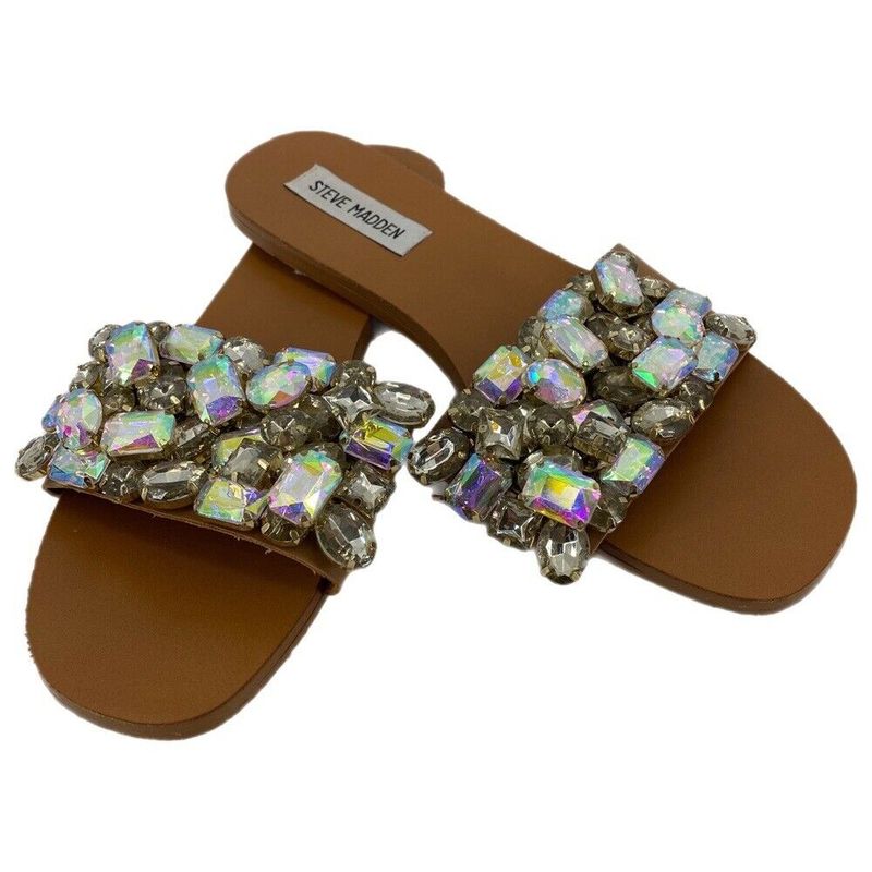 Heavily Embellished Comfort Sandals