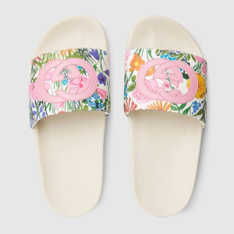 Loud Logo Rubber Slides