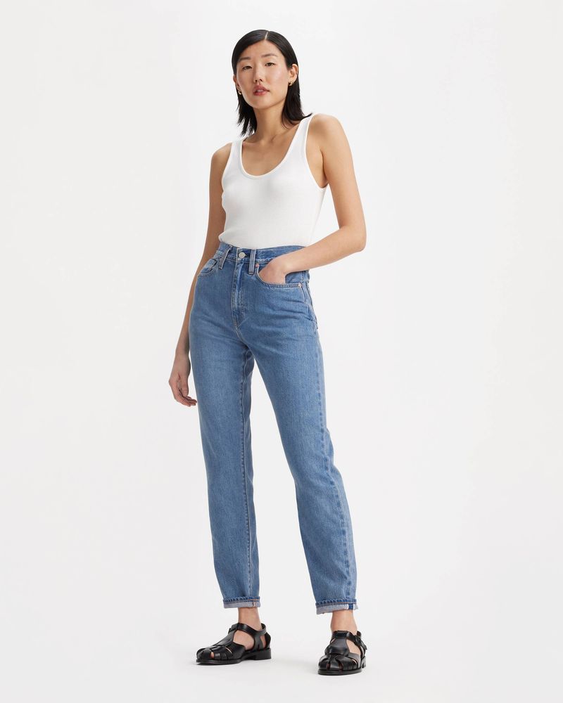 High-Rise Boyfriend Jeans