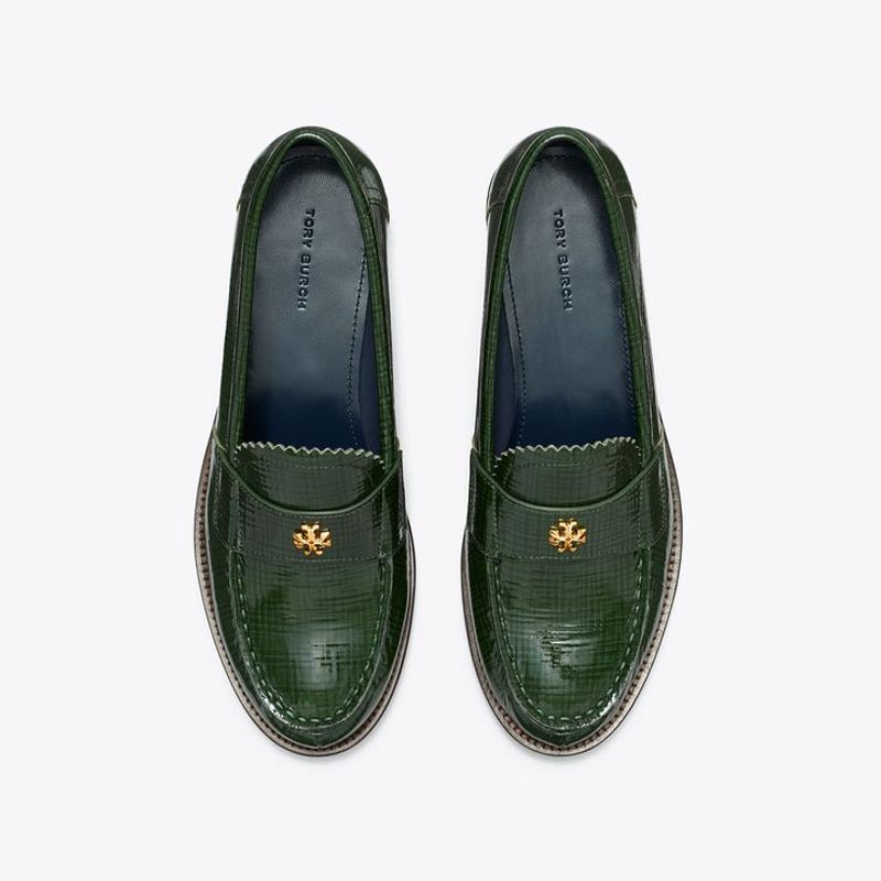 Tory Burch Textured Loafers