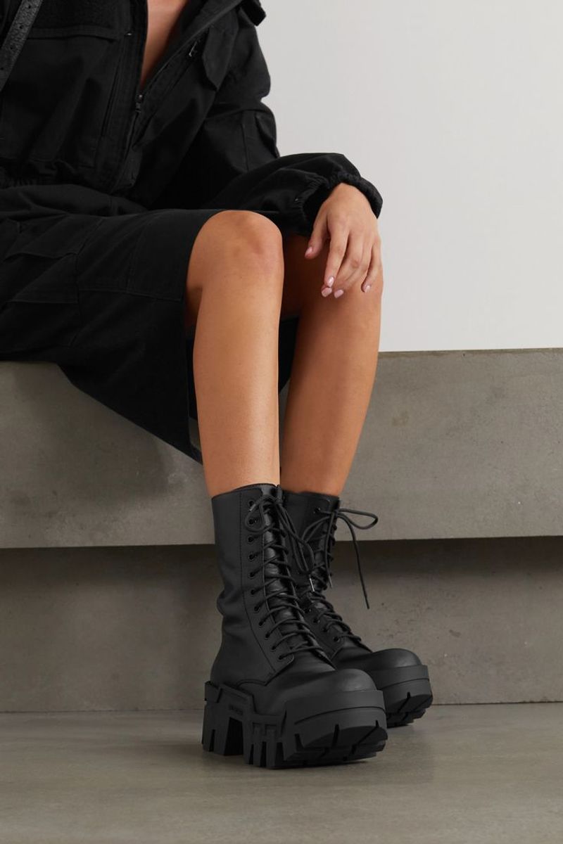 Overly Chunky Combat Boots