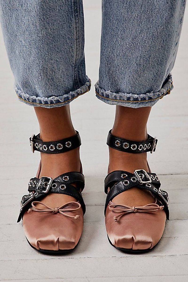 Overly Embellished Ballet Flats