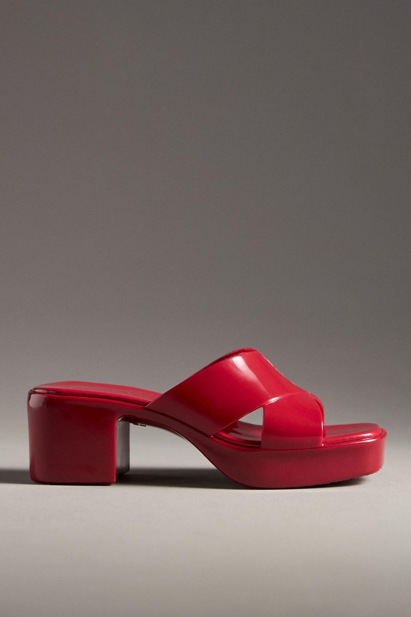 Jeffrey Campbell Bubblegum Red Platforms