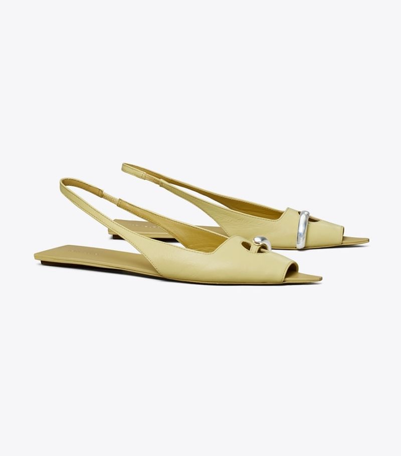 Tory Burch Pierced Slingback