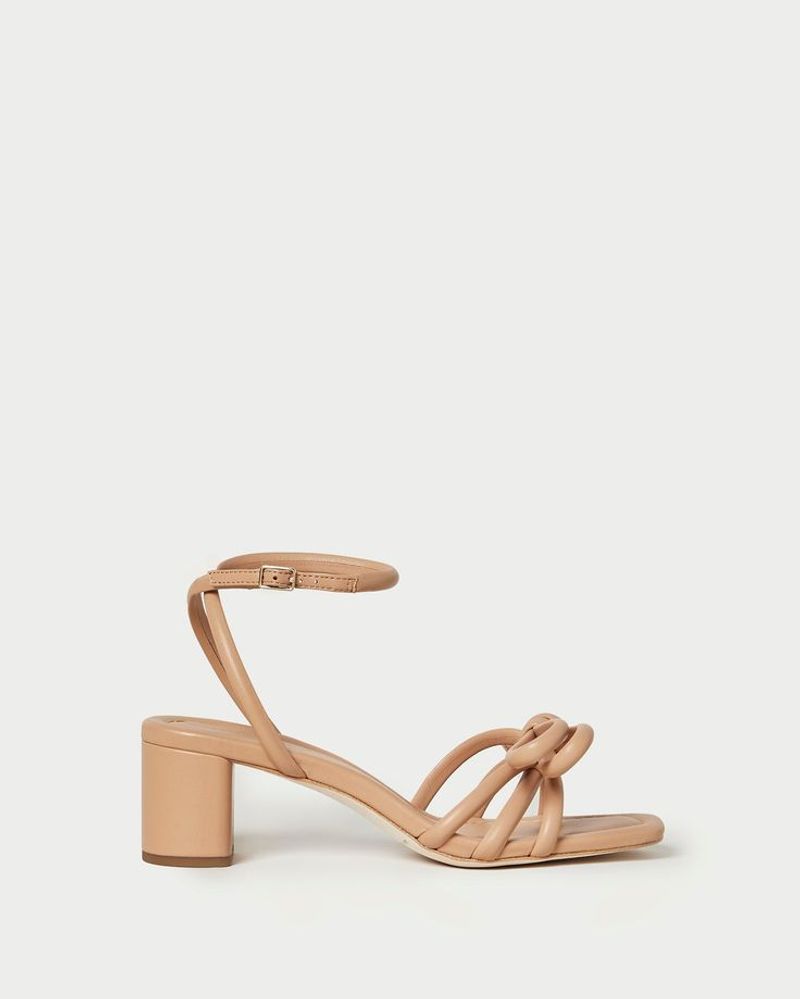 Strappy Mid-Heel Sandals