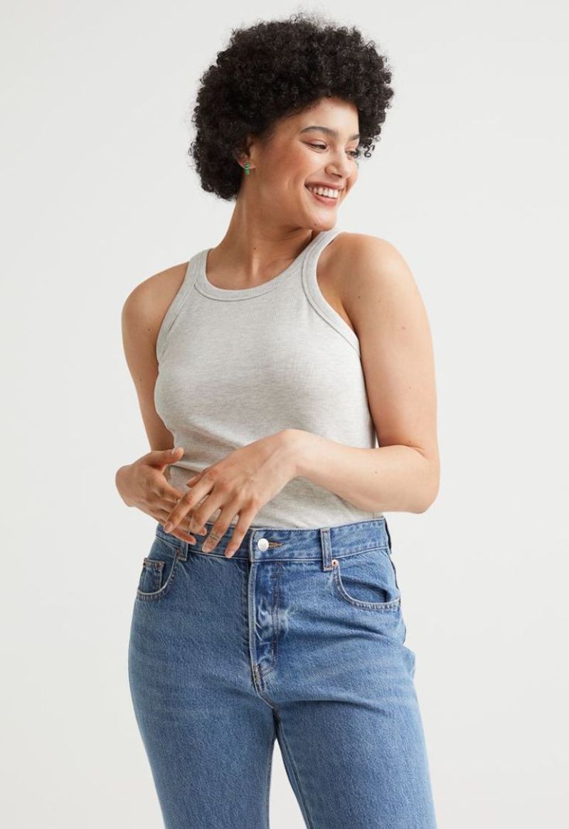 H&M Ribbed Vest Top