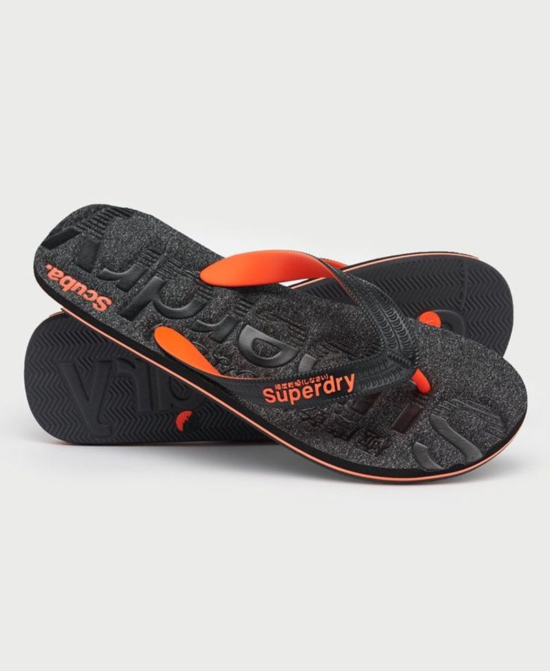 Flimsy Foam Flip-Flops With Logos
