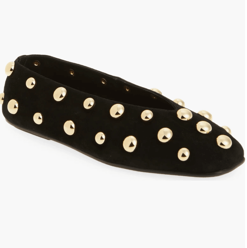 Edgy Jeffrey Campbell Fathom Ballet Flats