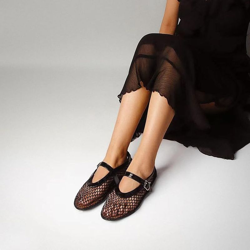 Doeyg Mesh Ballet Flats
