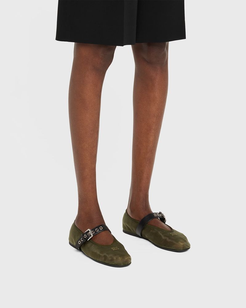 Miu Miu Mary Jane Ballet Flat