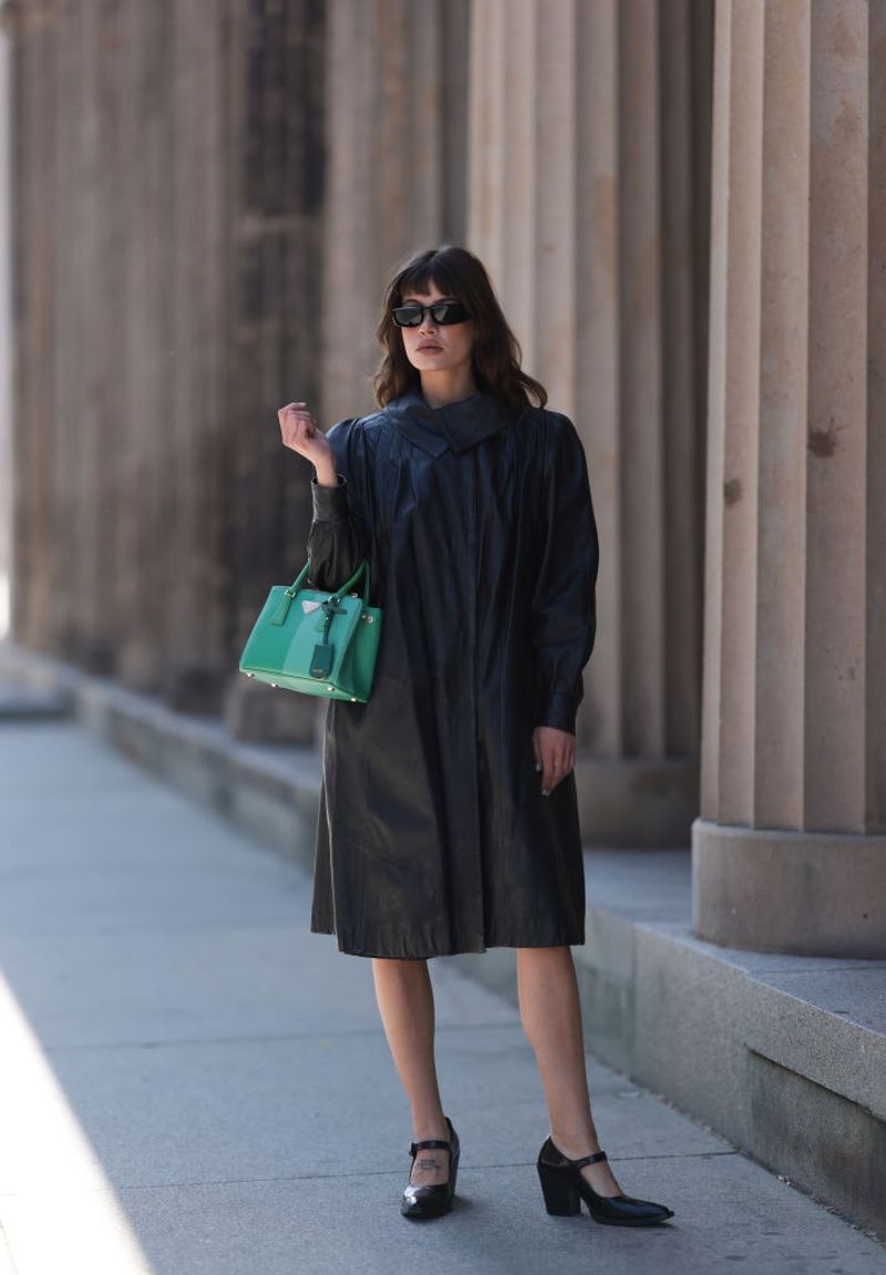 Flat Mary Janes with Thick Soles