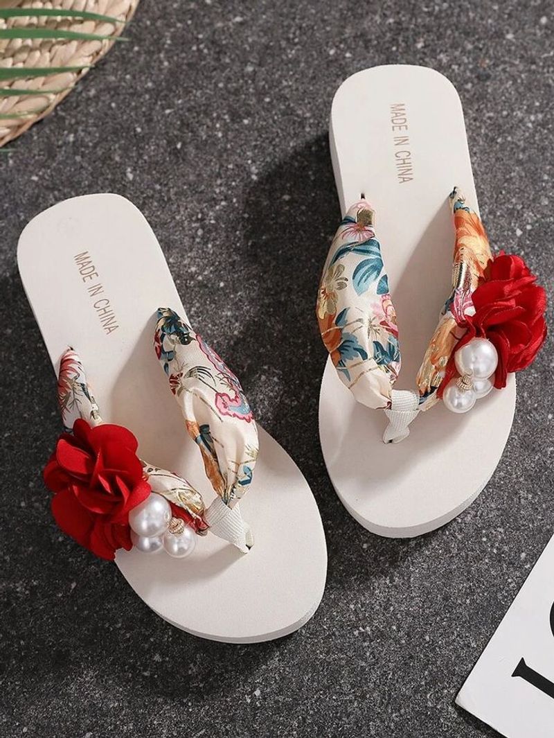 Flip-Flops with Embellishments