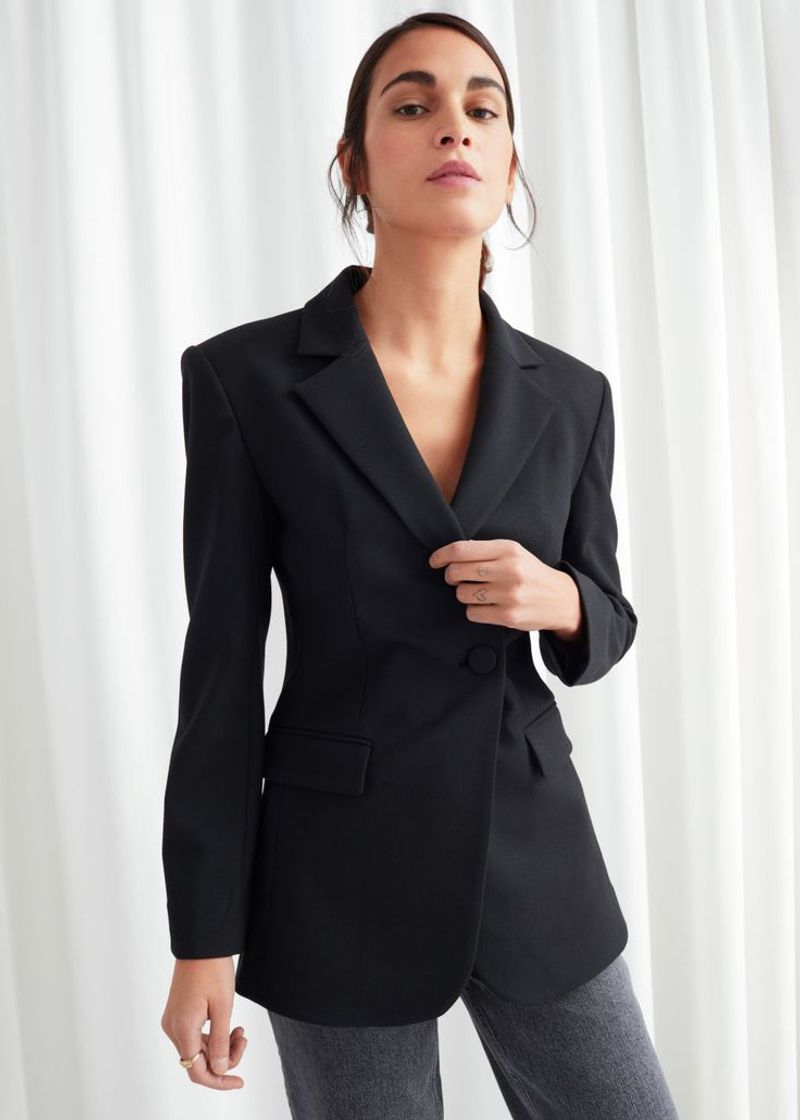 & Other Stories Fitted Blazer