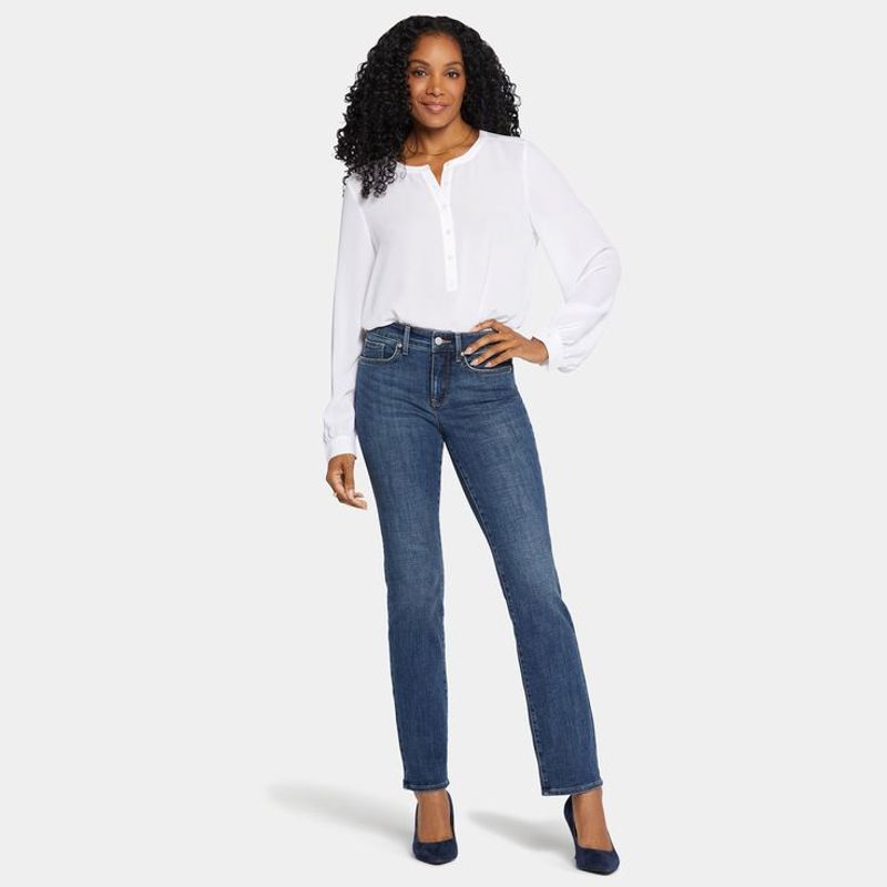 NYDJ Marilyn Straight Jeans