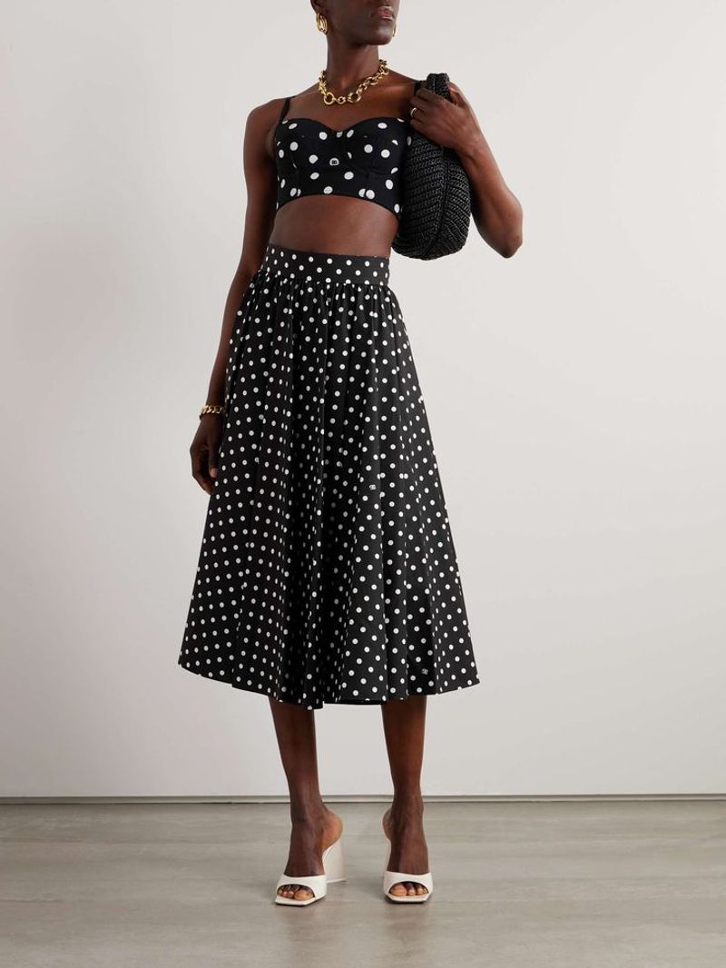 Polka-Dot Skirts
