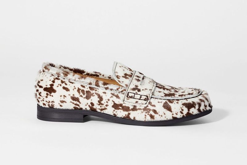 & Other Stories – Cow-Print Loafers