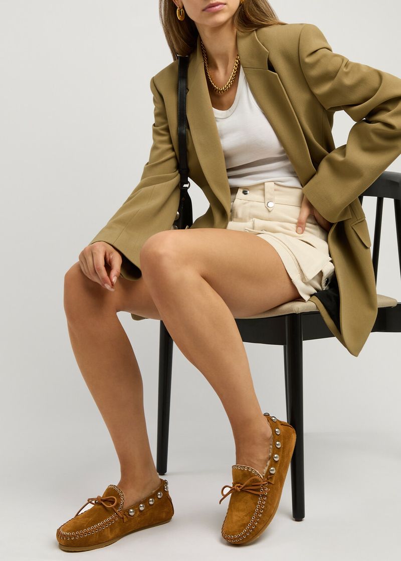 Fitza Suede Moccasins – Isabel Marant