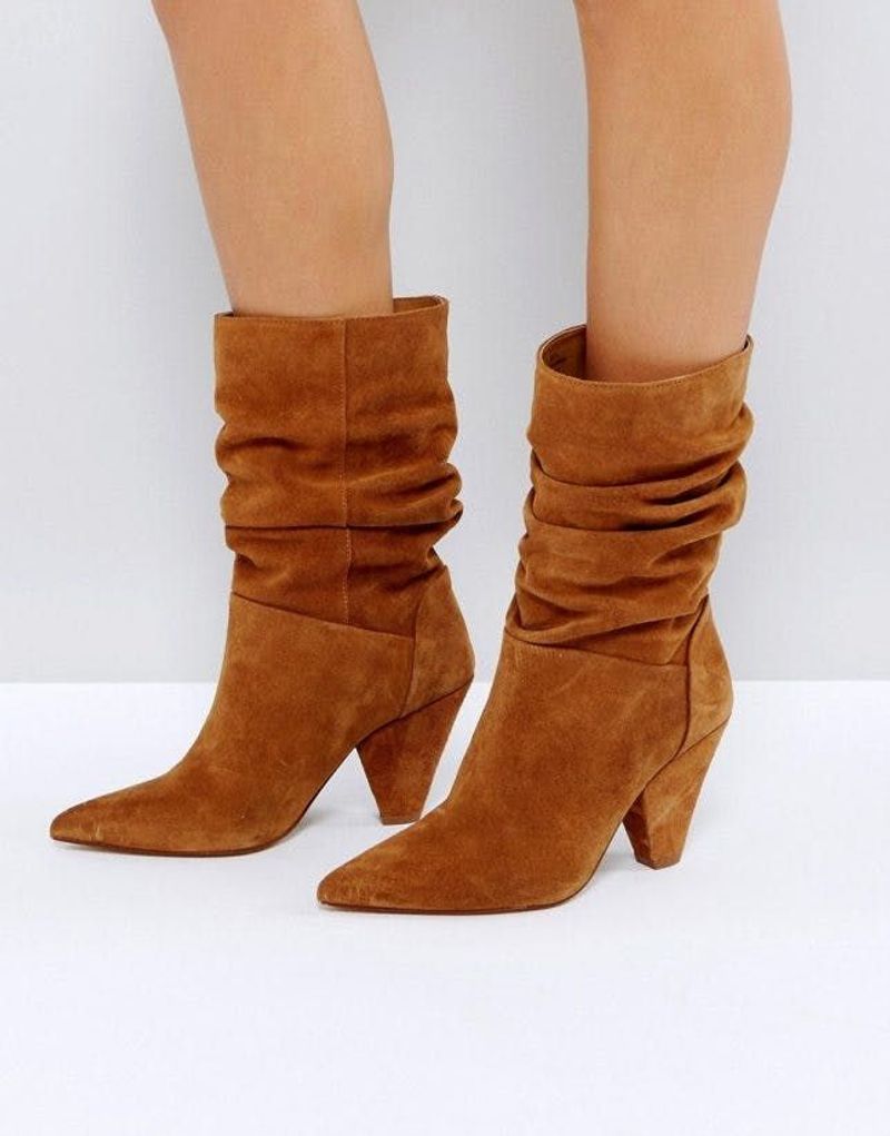 Slouchy or Wide-Leg Ankle Boots