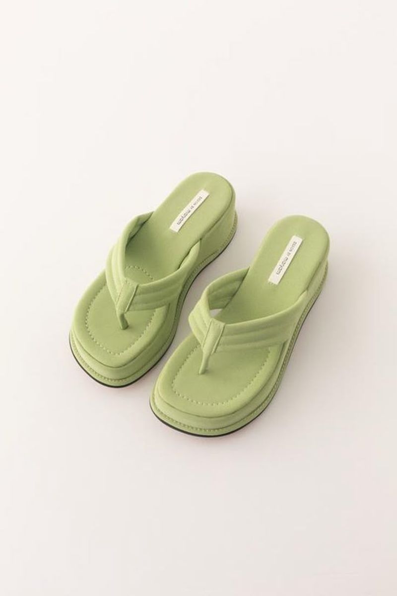 Platform Flip-Flops by Various Designers
