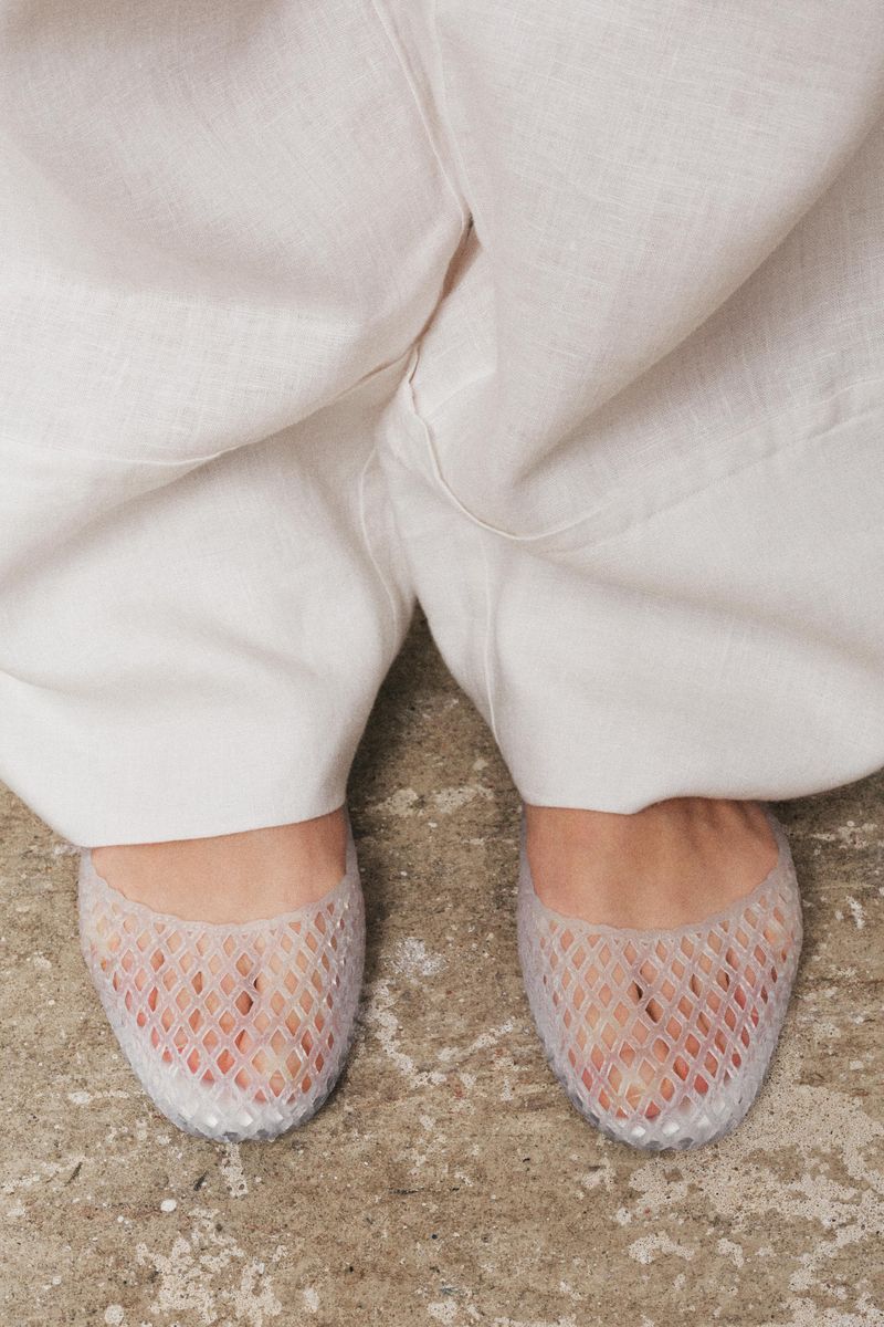 ZARA Jelly Ballet Flats: Affordable Chic