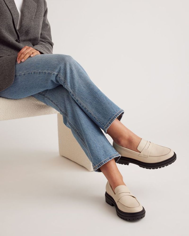 Platform Lug-Sole Loafer