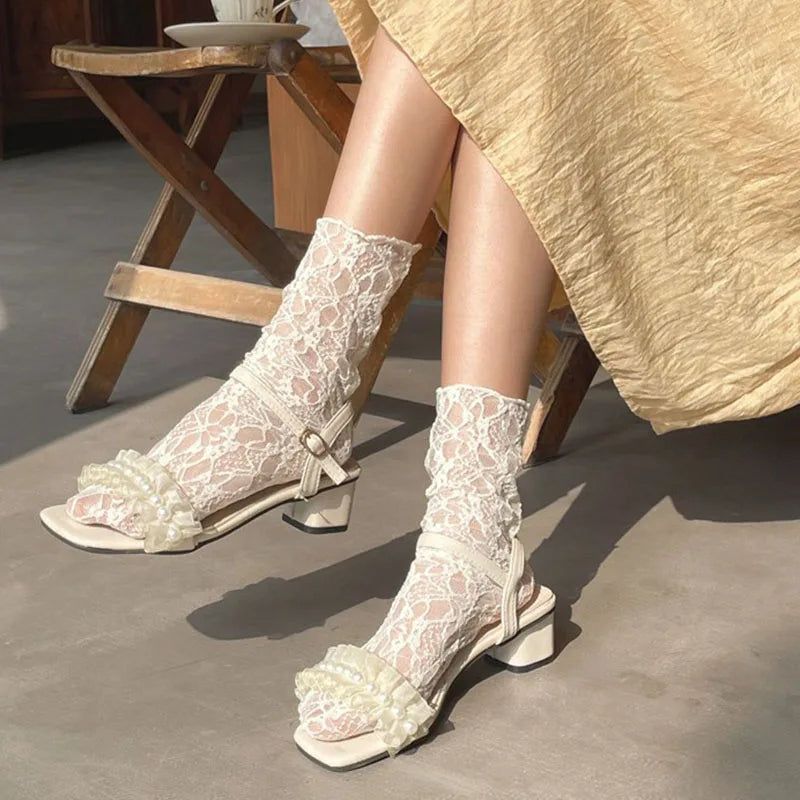 Socks And Sandals In Contemporary Styling