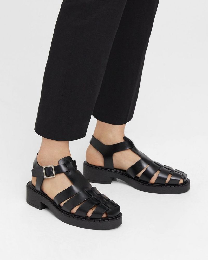 Fisherman Sandals in Tan or Black