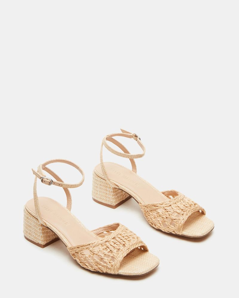 Steve Madden Soleil Raffia Sandals