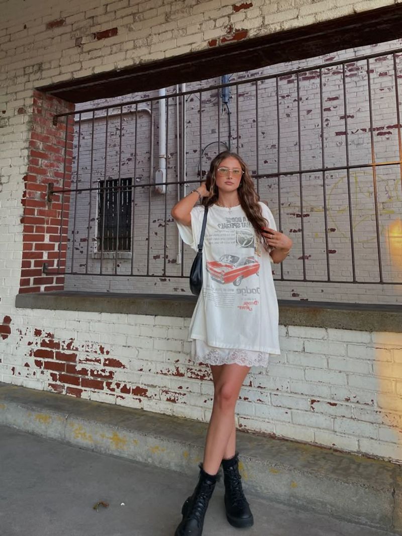 Graphic T-Shirt Dress