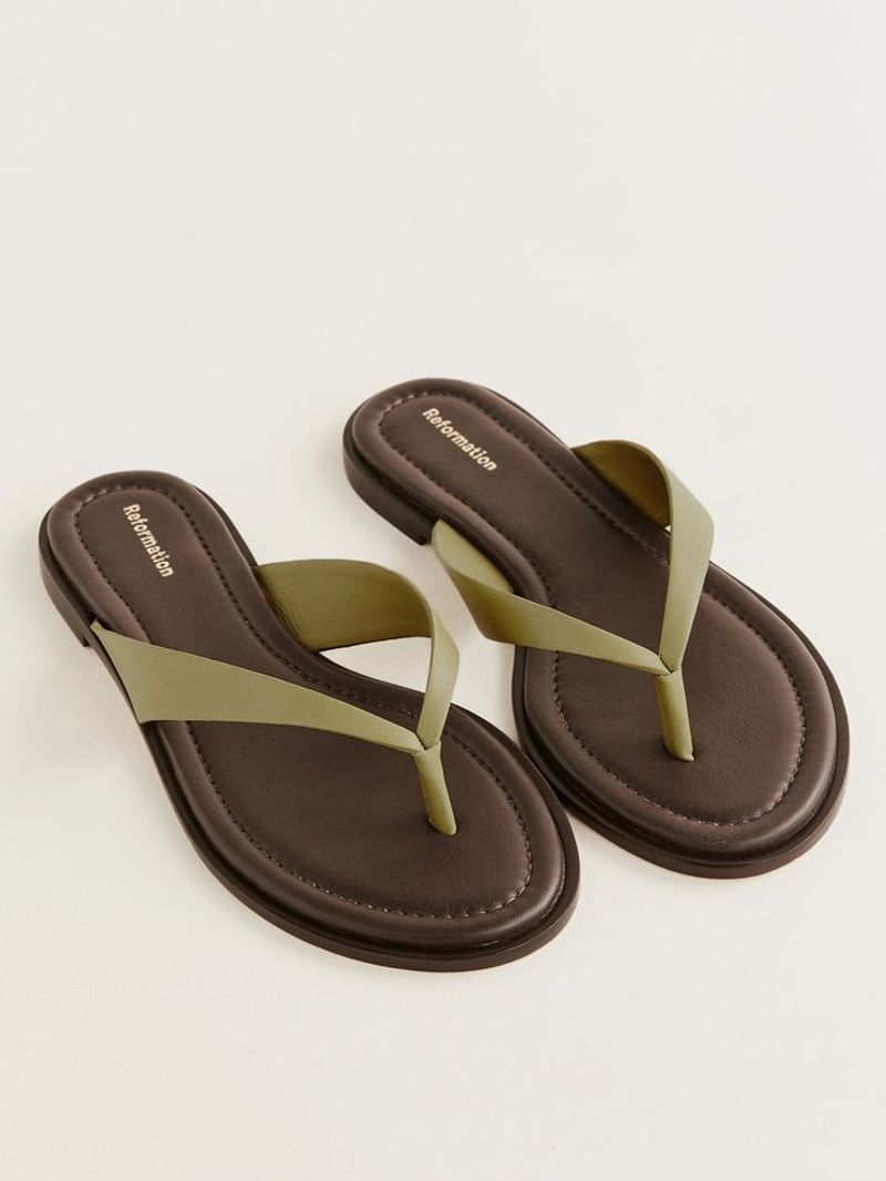 Reformation Jessie Thong Sandals