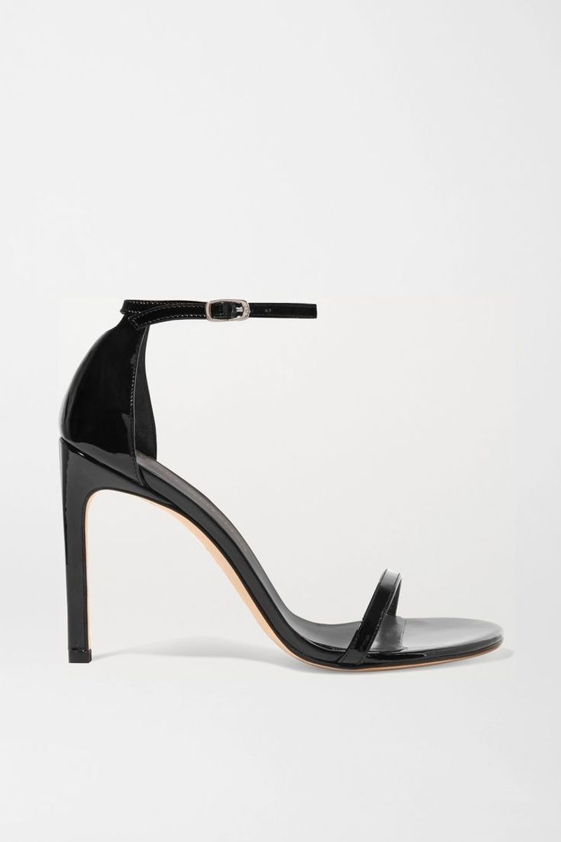 Scorpio – Stuart Weitzman NudistSong Ankle-Strap Sandals in Black