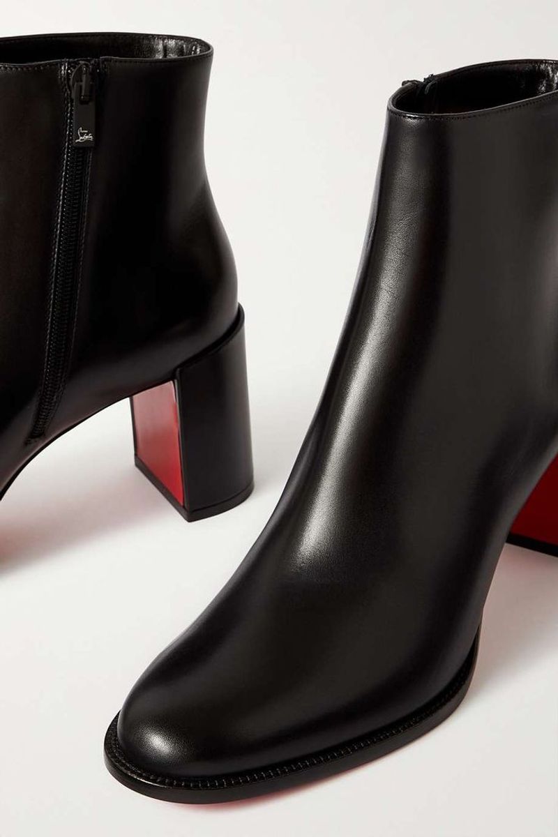 Low-Block Heel Ankle Boots