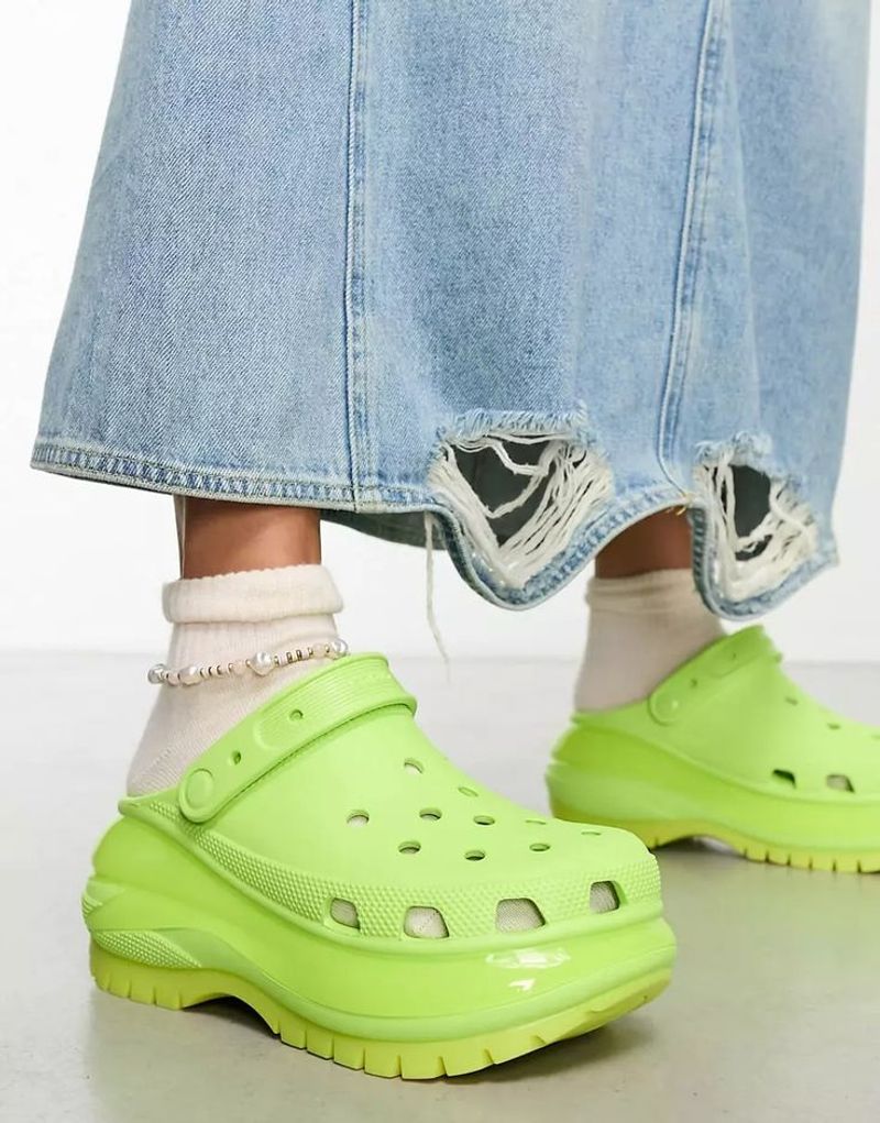 Over-the-Top Platform Crocs