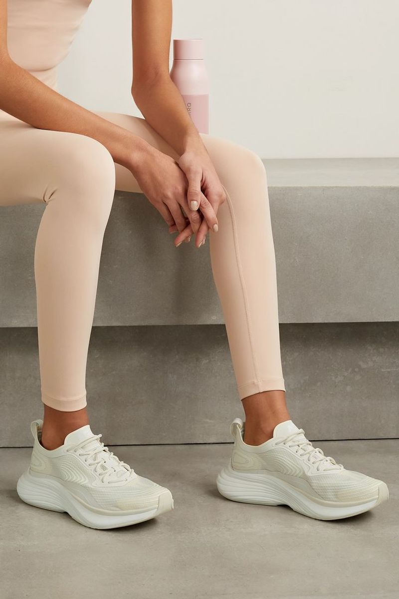 Neutral Sneakers with Streamlined Silhouettes