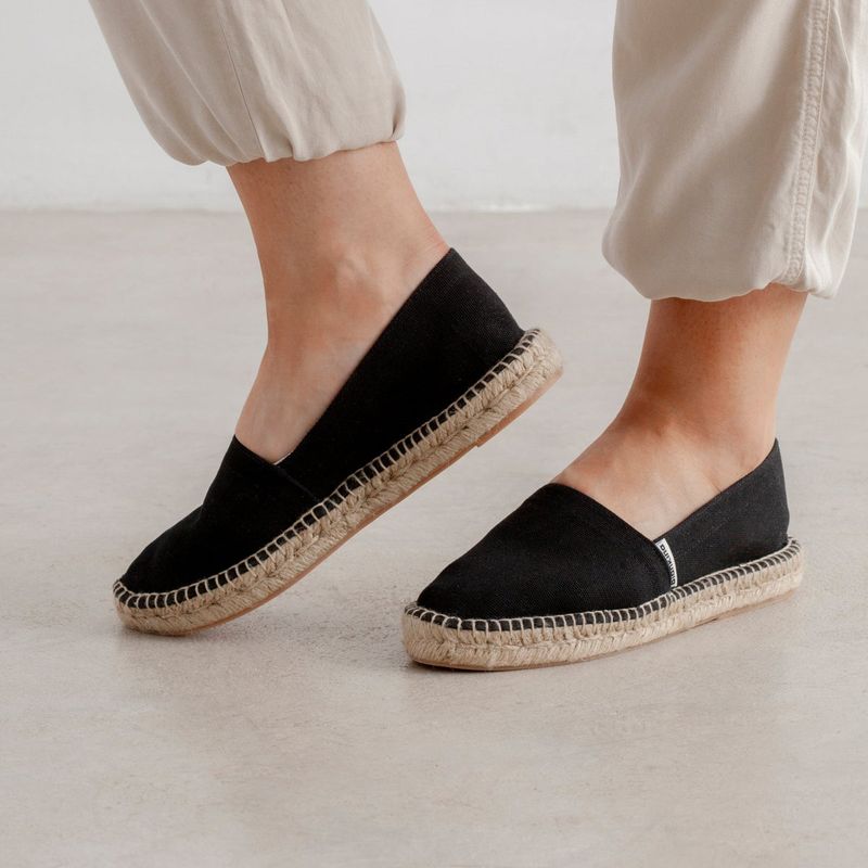 Canvas Espadrille Flats