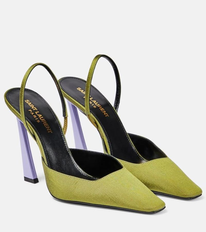 Saint Laurent Blade Slingbacks