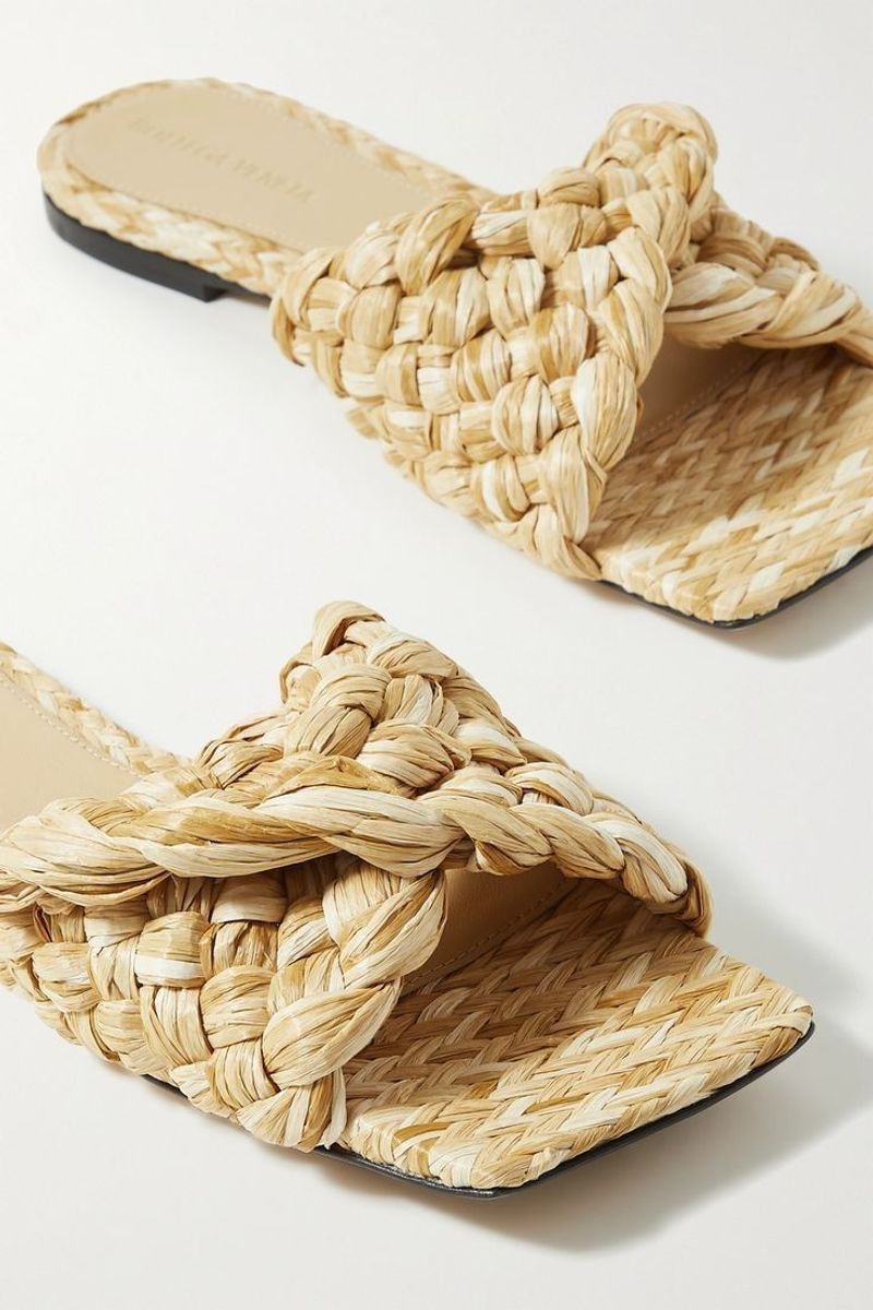 Braided Slide Sandals