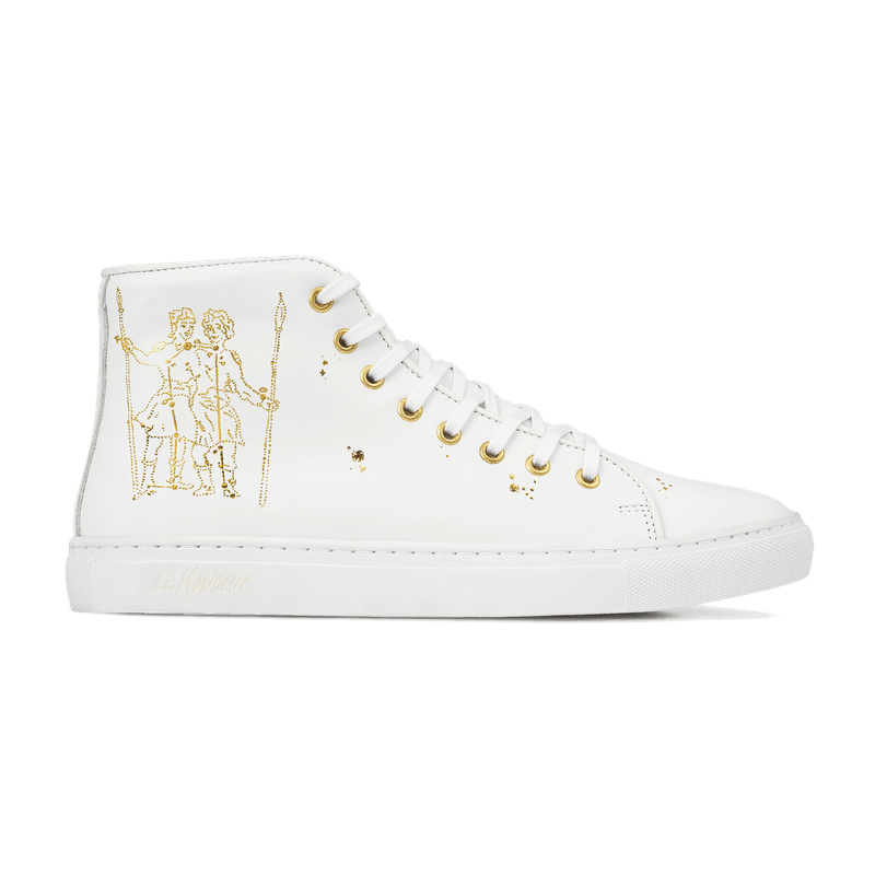 Le Mondeur Gemini High-Top Sneakers