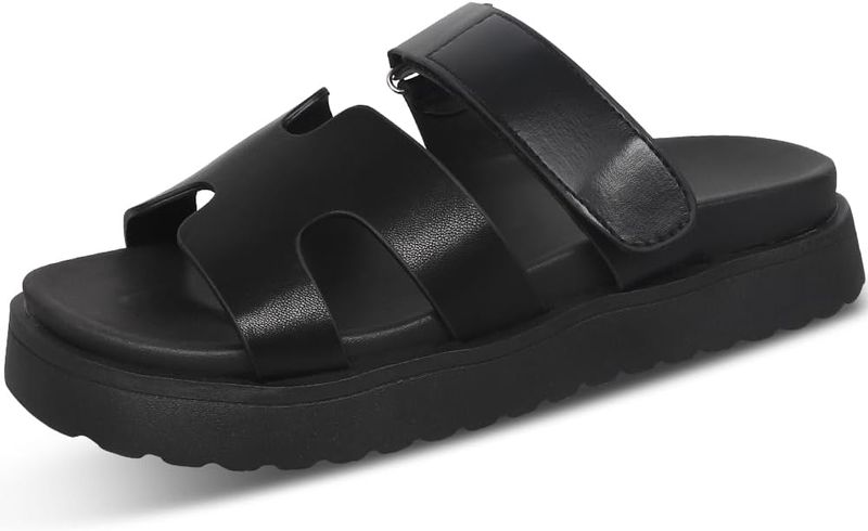 Ceauzy Store Platform Velcro Sandals