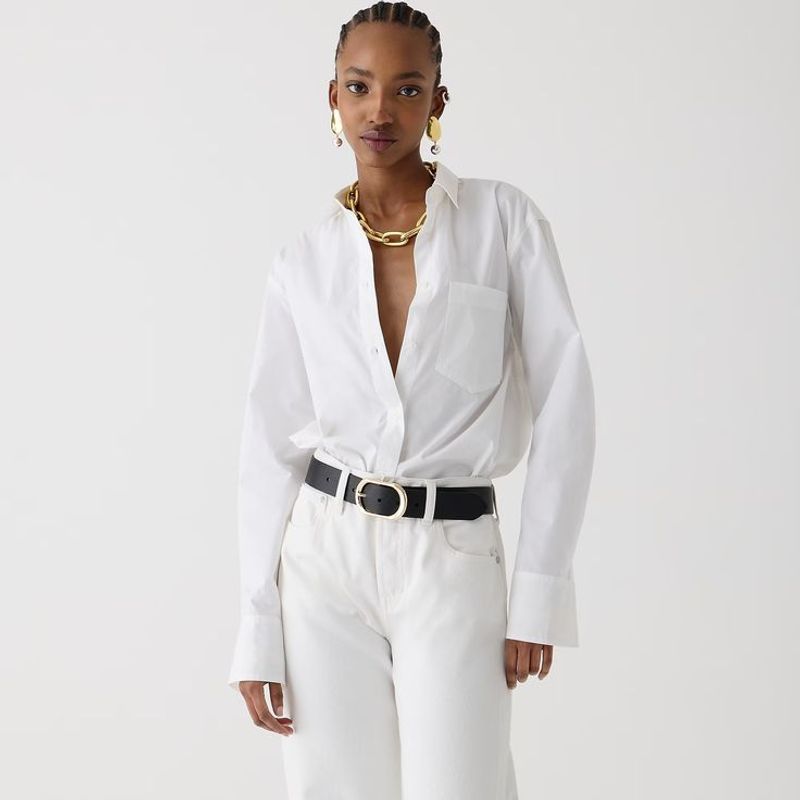 J.Crew Garçon Classic Shirt in Cotton Poplin