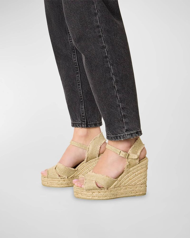 Castañer Bromelia Espadrille Wedge Sandals