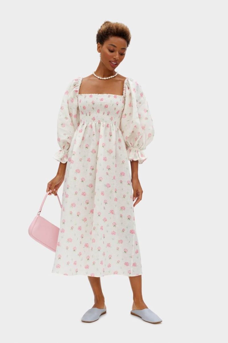 Sleeper Atlanta Linen Dress