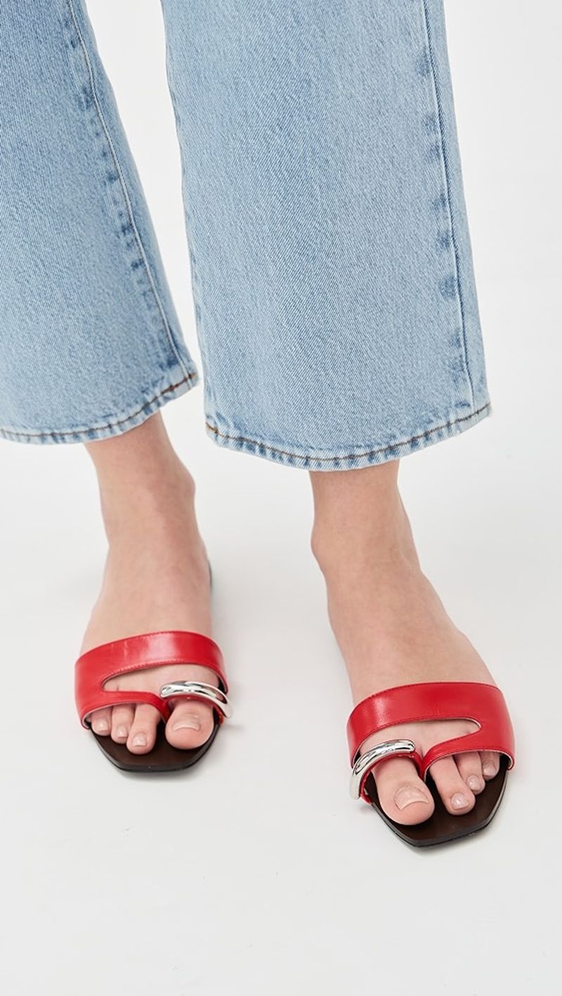 Tory Burch Pierced Slide