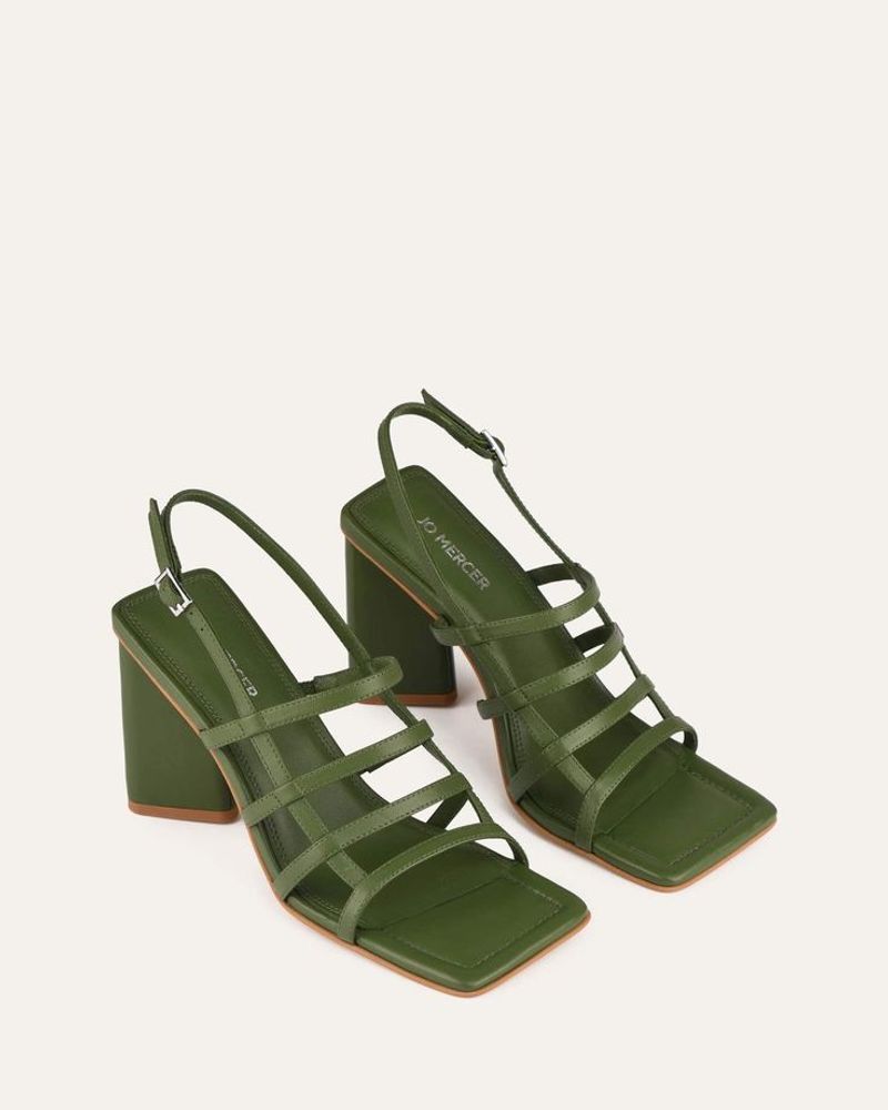 Sculptural Block Heels
