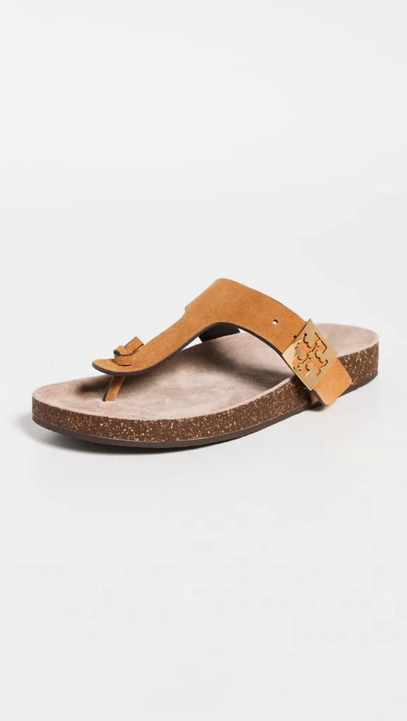 Cork-Sole Flip-Flops