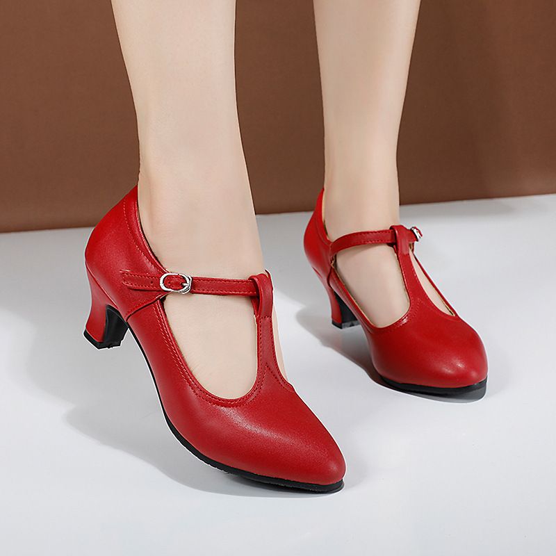 Outdated Mary Janes with Thick Soles