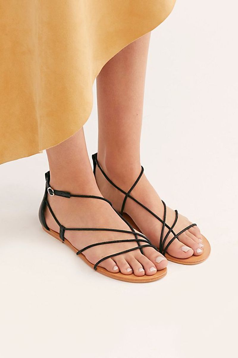Flat Strappy Sandals