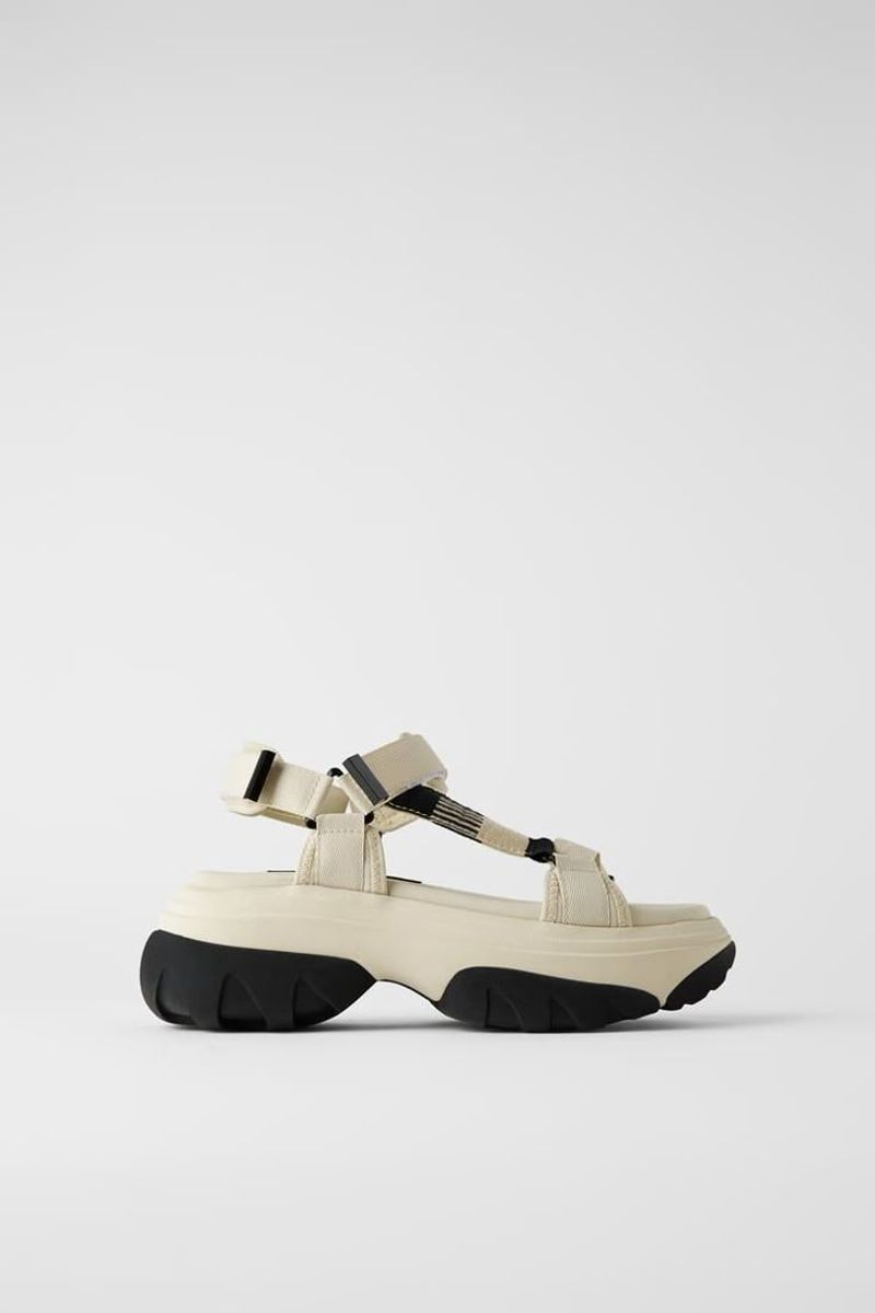 Thick-Strapped Sport Sandals